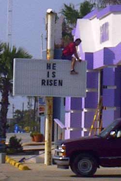 he is risen