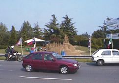 busy roundabout