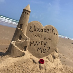 proposal beach billboard