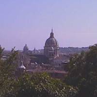 villa borghese view