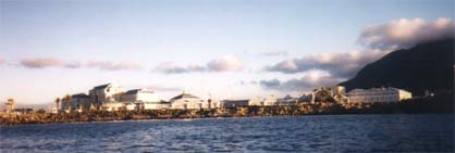 sape town from the water